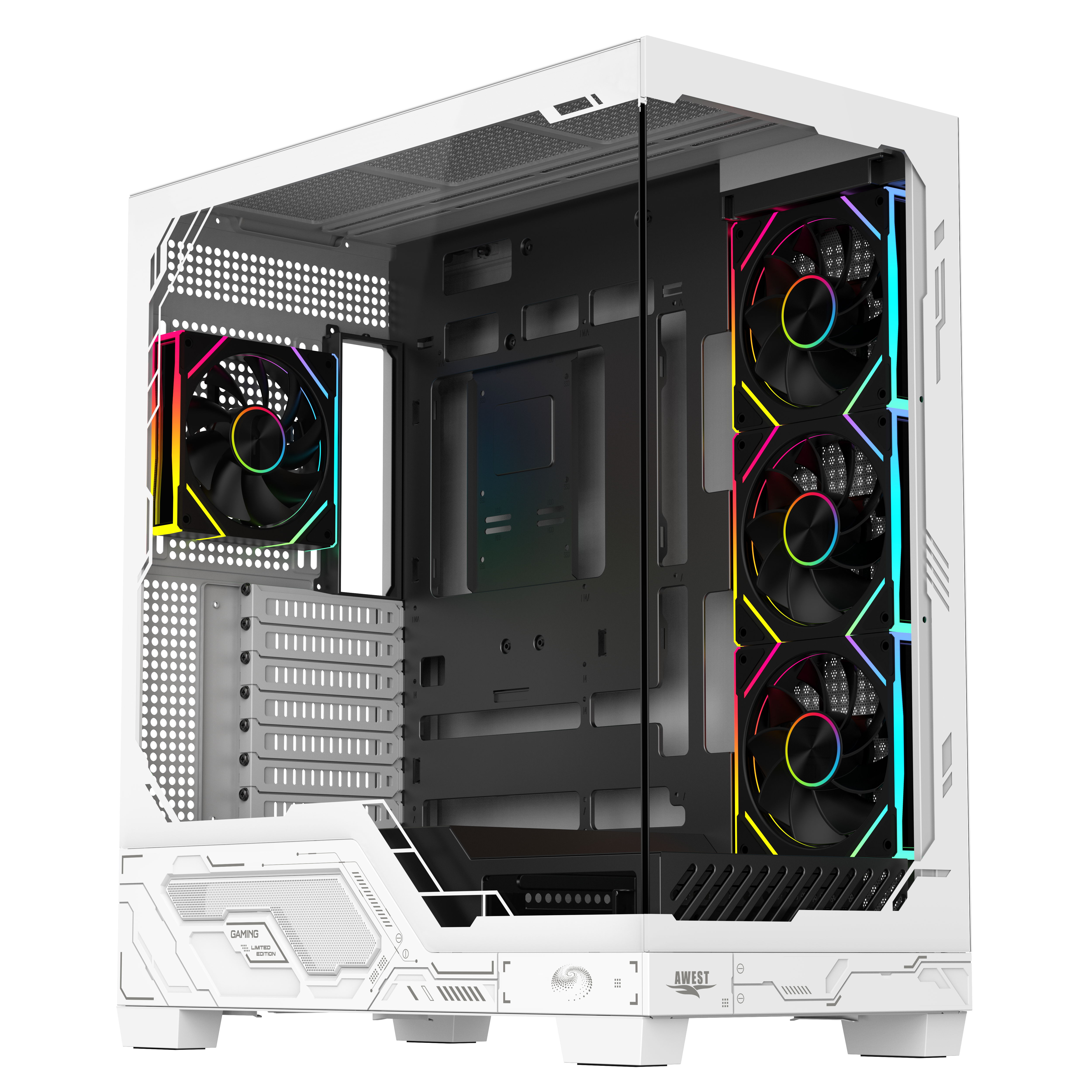 Awest Gaming Case AQ-8 B&W