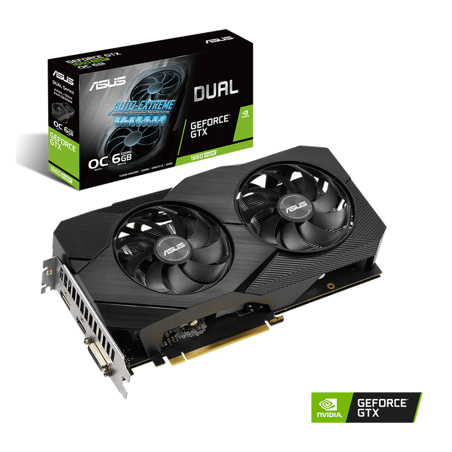 کارت گرافیک ایسوس DUAL-GTX1660S-O6G-EVO — نمای نزدیک 4