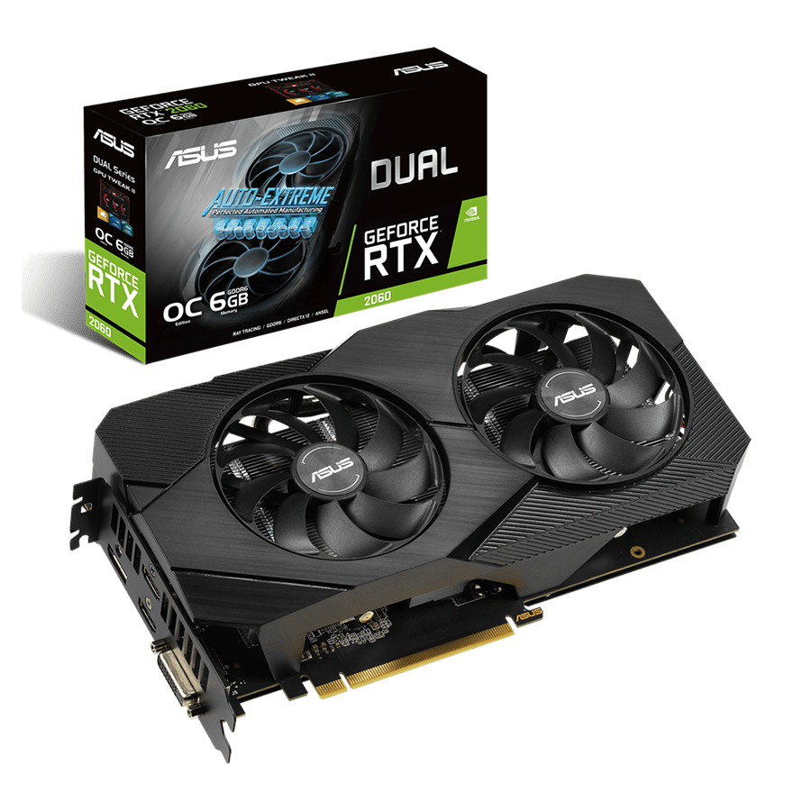 کارت گرافیک ایسوس DUAL-RTX2060-6G-EVO — نمای نزدیک 3