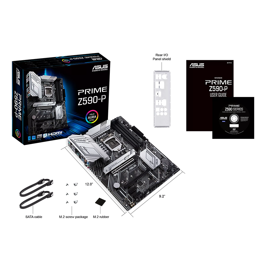 مادربرد ایسوس PRIME Z590-P — نمای نزدیک 6