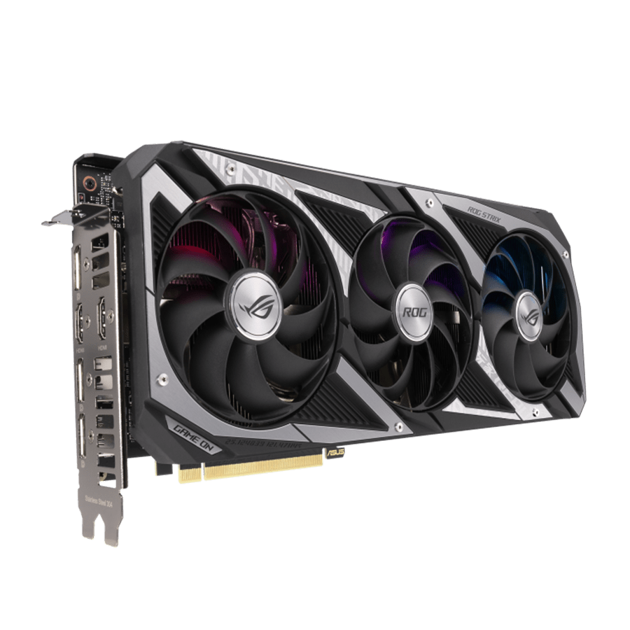کارت گرافیک ایسوس ROG-STRIX-RTX3060-O12G-V2-GAMING — نمای نزدیک 2
