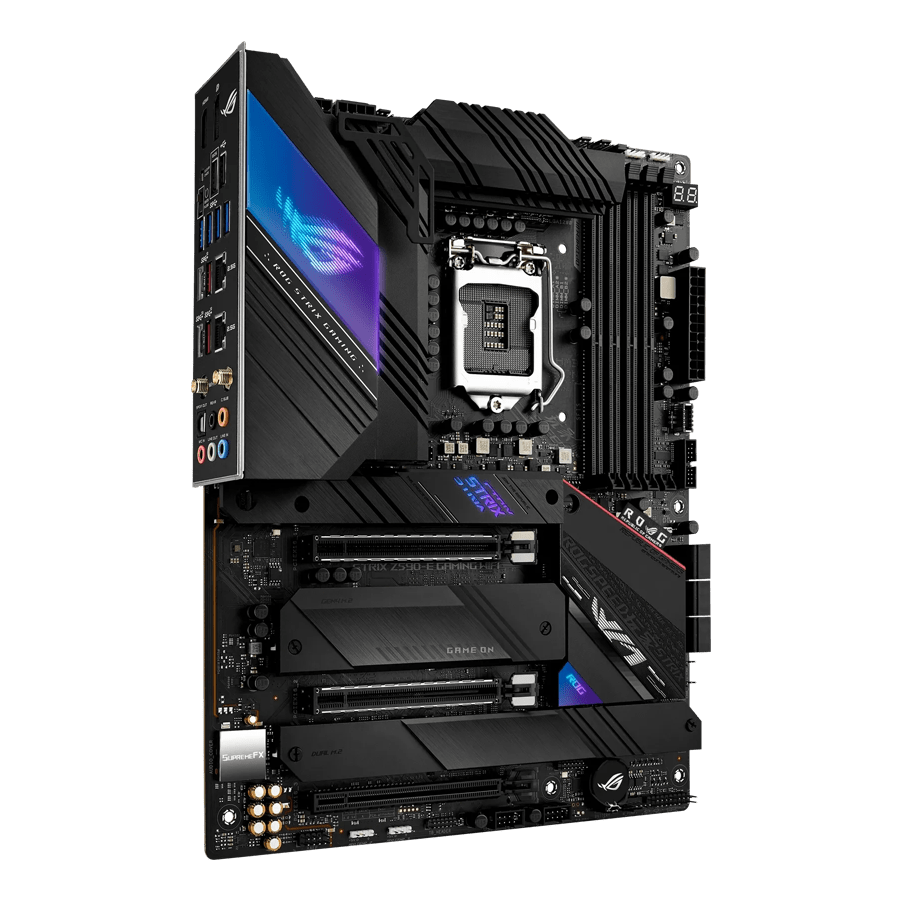 مادربرد ایسوس ROG STRIX Z590-E GAMING WIFI — نمای نزدیک 1