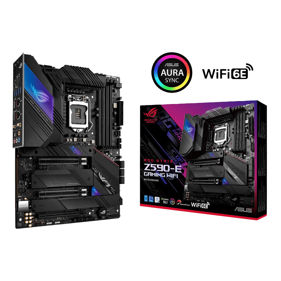 مادربرد ایسوس ROG STRIX Z590-E GAMING WIFI — نمای نزدیک 7
