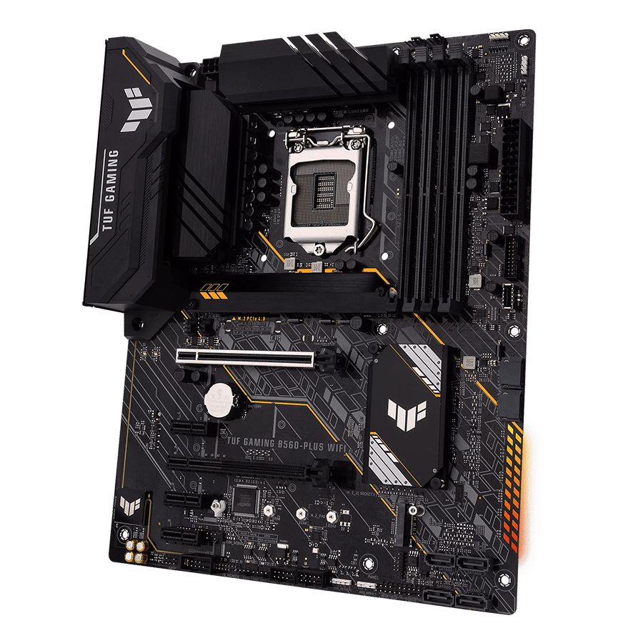 مادربرد ایسوس TUF GAMING B560-PLUS WIFI — نمای نزدیک 2