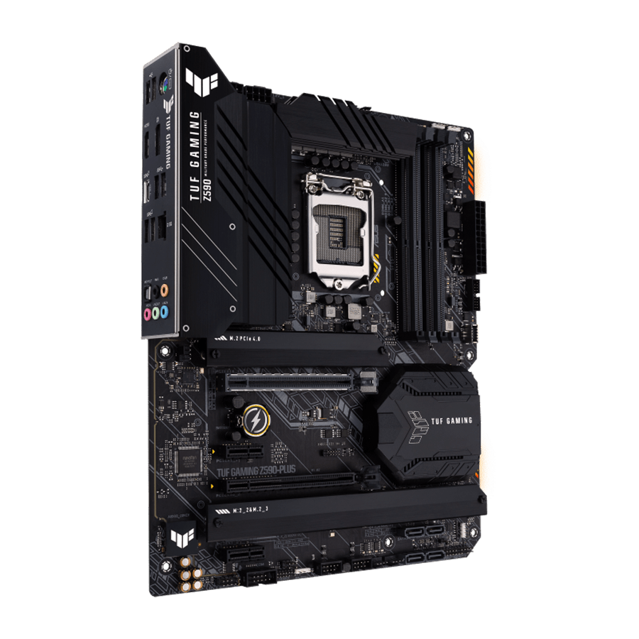 مادربرد ایسوس TUF GAMING Z590-PLUS — نمای نزدیک 2
