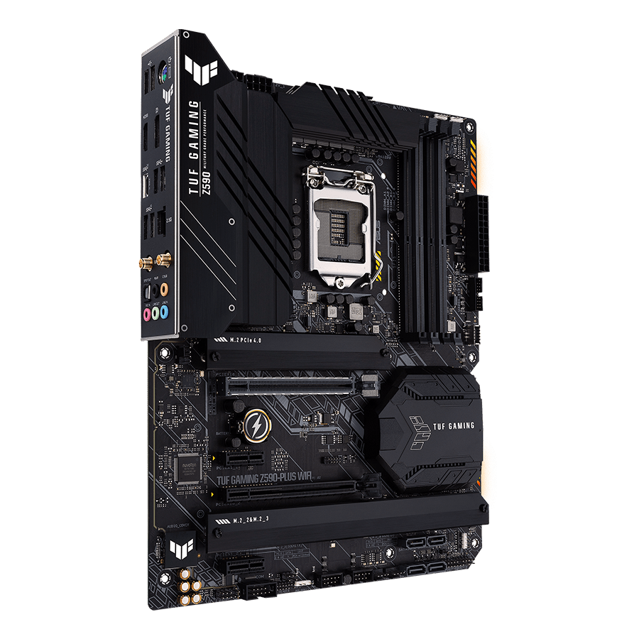 مادربرد ایسوس TUF GAMING Z590-PLUS WIFI — نمای نزدیک 2