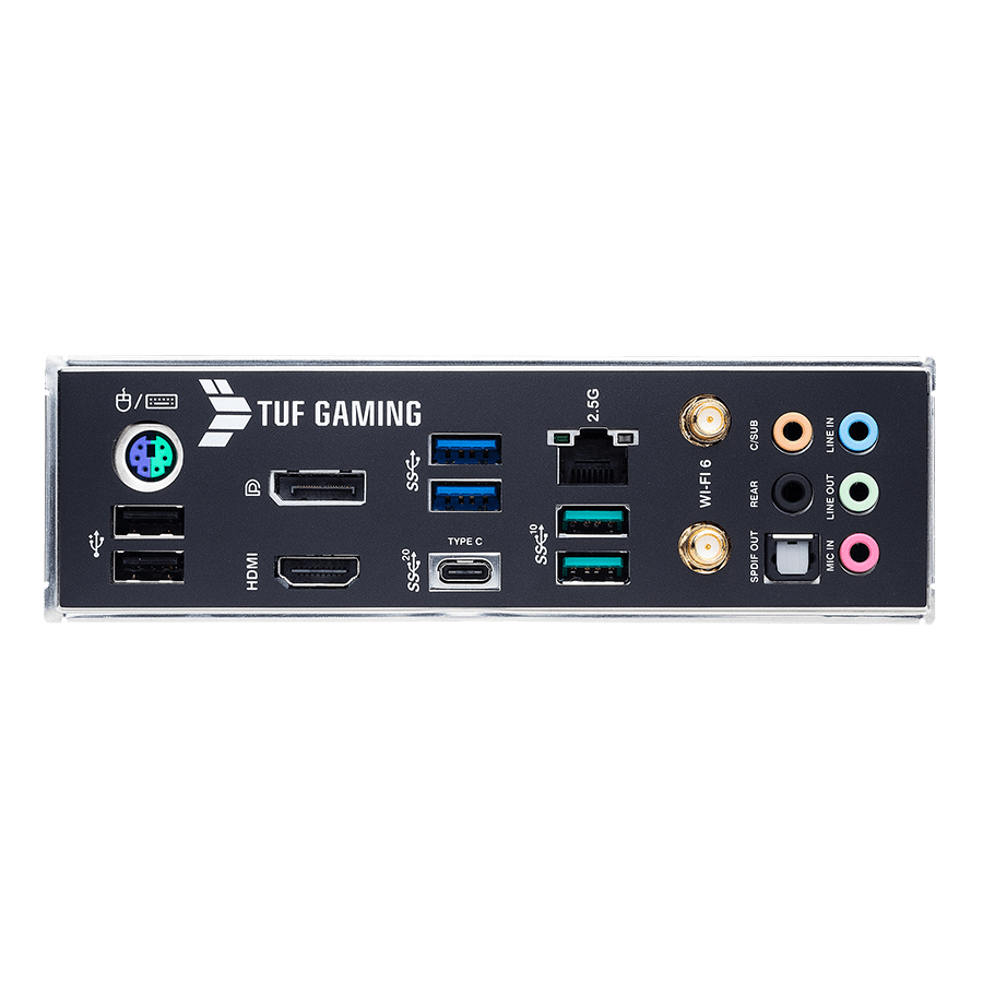 مادربرد ایسوس TUF GAMING Z590-PLUS WIFI — نمای نزدیک 5