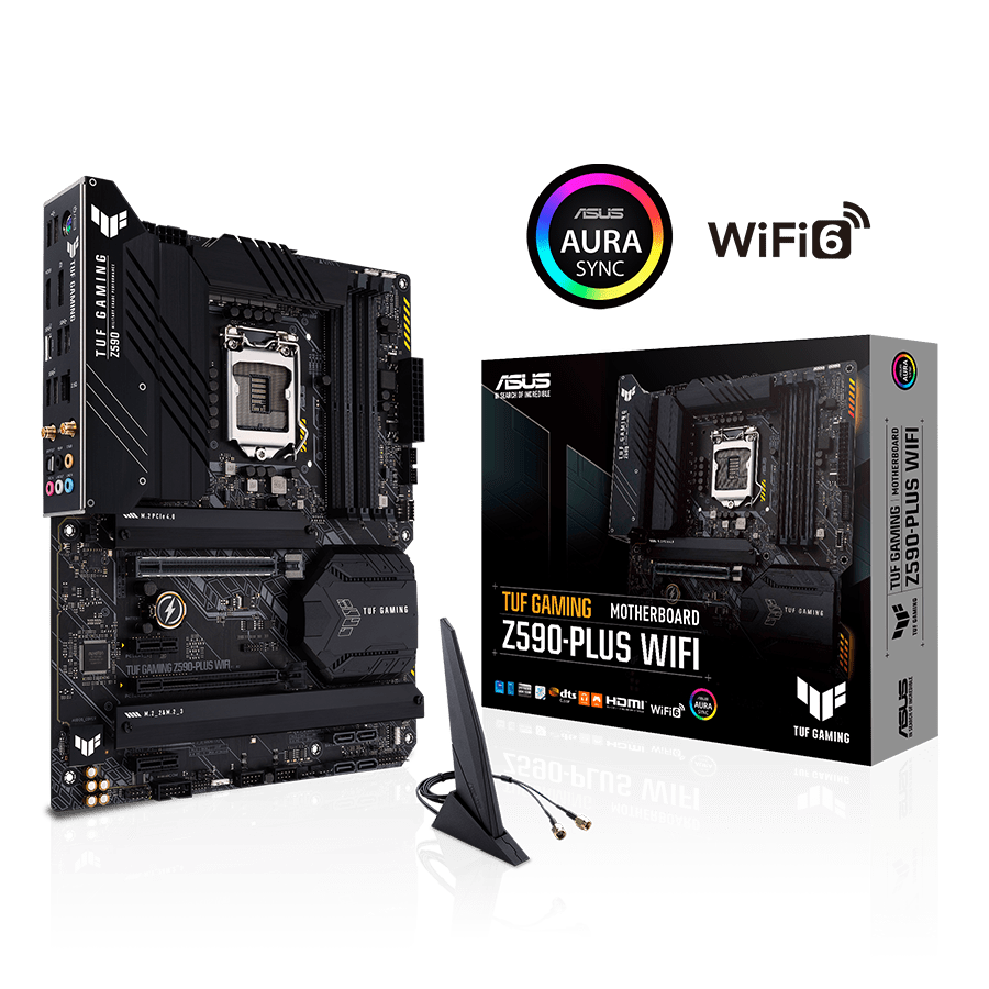 مادربرد ایسوس TUF GAMING Z590-PLUS WIFI — نمای نزدیک 7