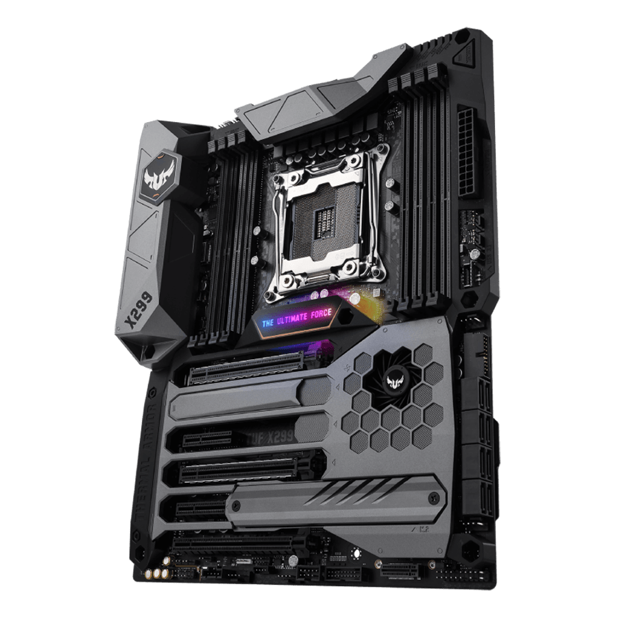 مادربرد ایسوس TUF X299 MARK 1 — نمای نزدیک 1