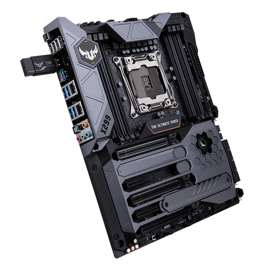 مادربرد ایسوس TUF X299 MARK 1 — نمای نزدیک 2