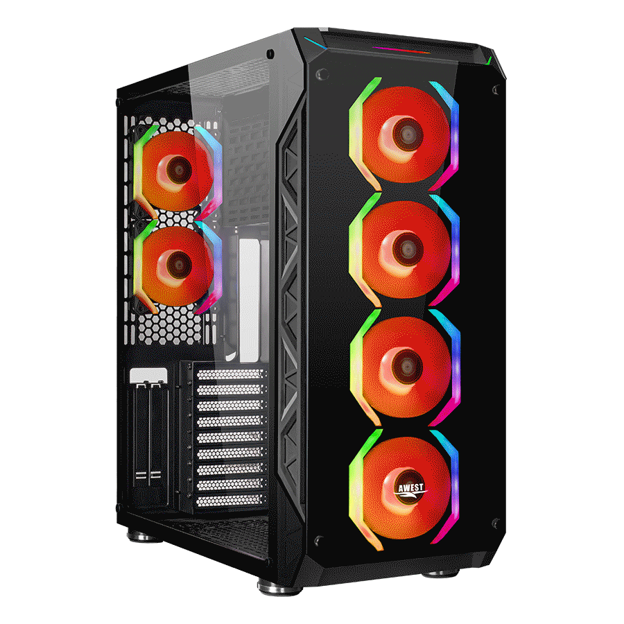 Awest Gaming Case GT-AV401-FB — Close-up 1