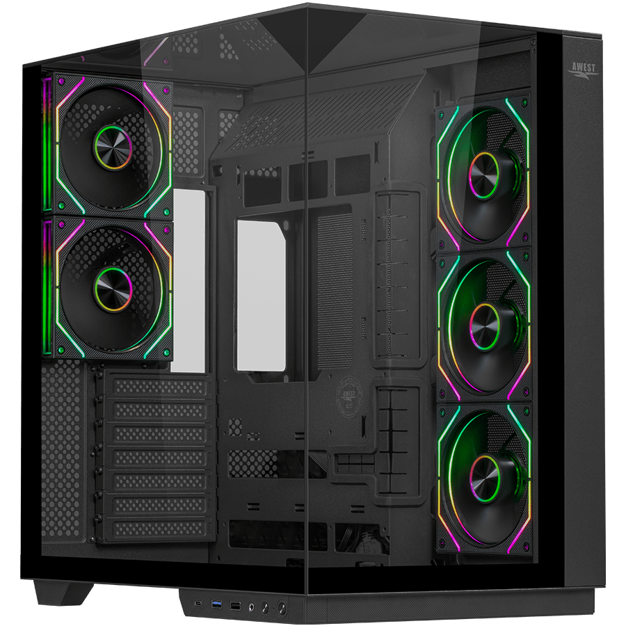 Awest Gaming Case AQ-5TG-B
