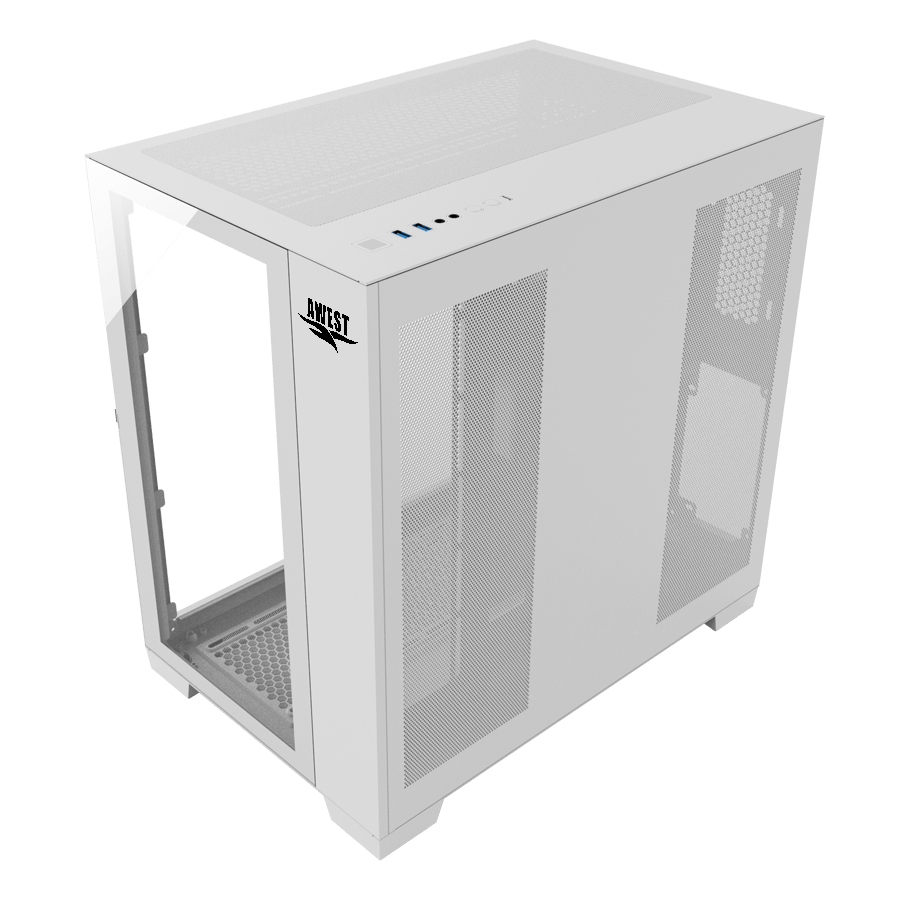 کیس گیمینگ اوست GT-AQ14-MW — نمای نزدیک 2
