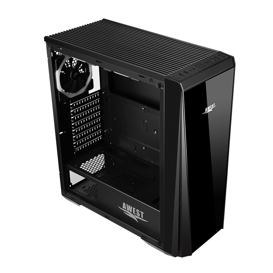 کیس گیمینگ اوست GT-AV01-BG — نمای نزدیک 7