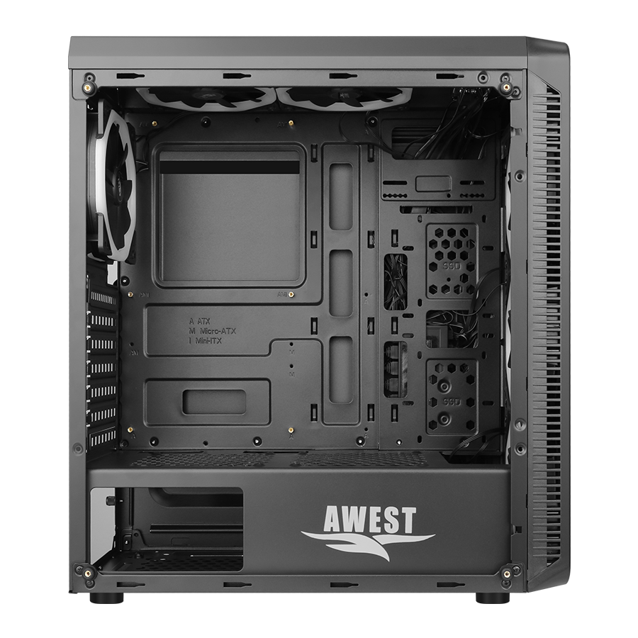 کیس گیمینگ اوست GT-AV05-BG — نمای نزدیک 6
