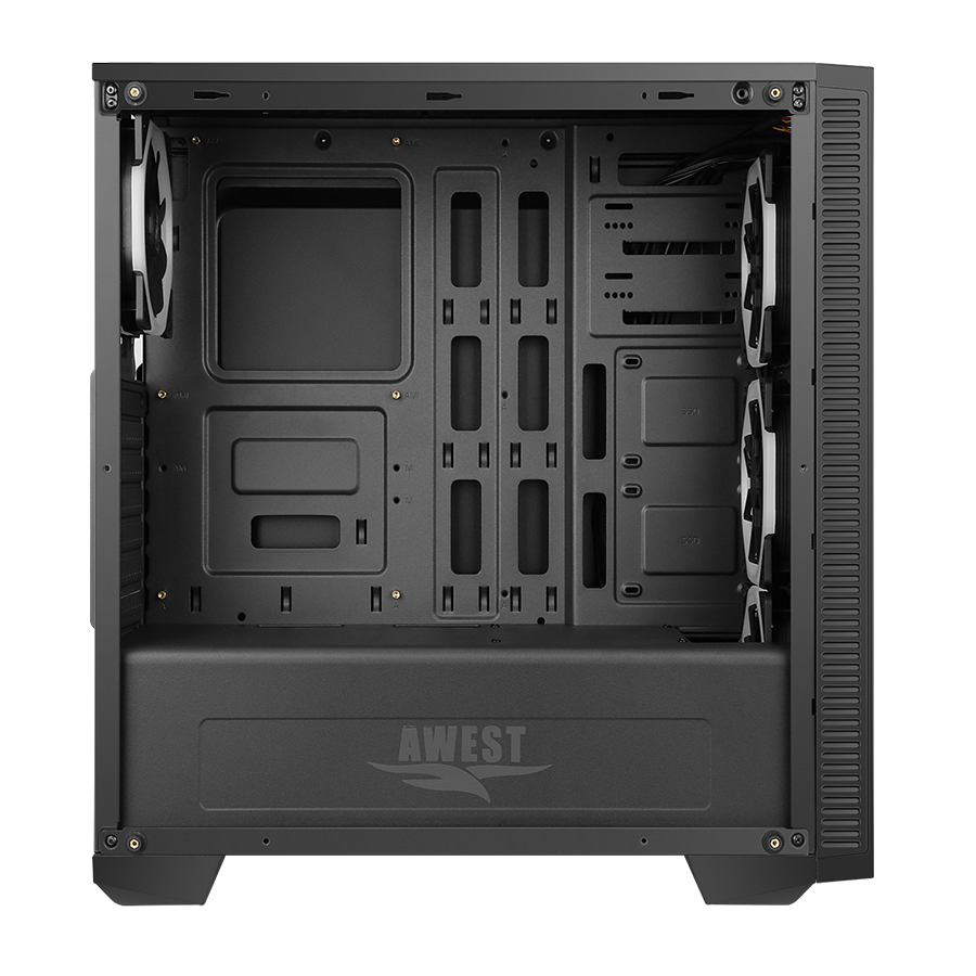 کیس گیمینگ اوست GT-AV06-BG — نمای نزدیک 4