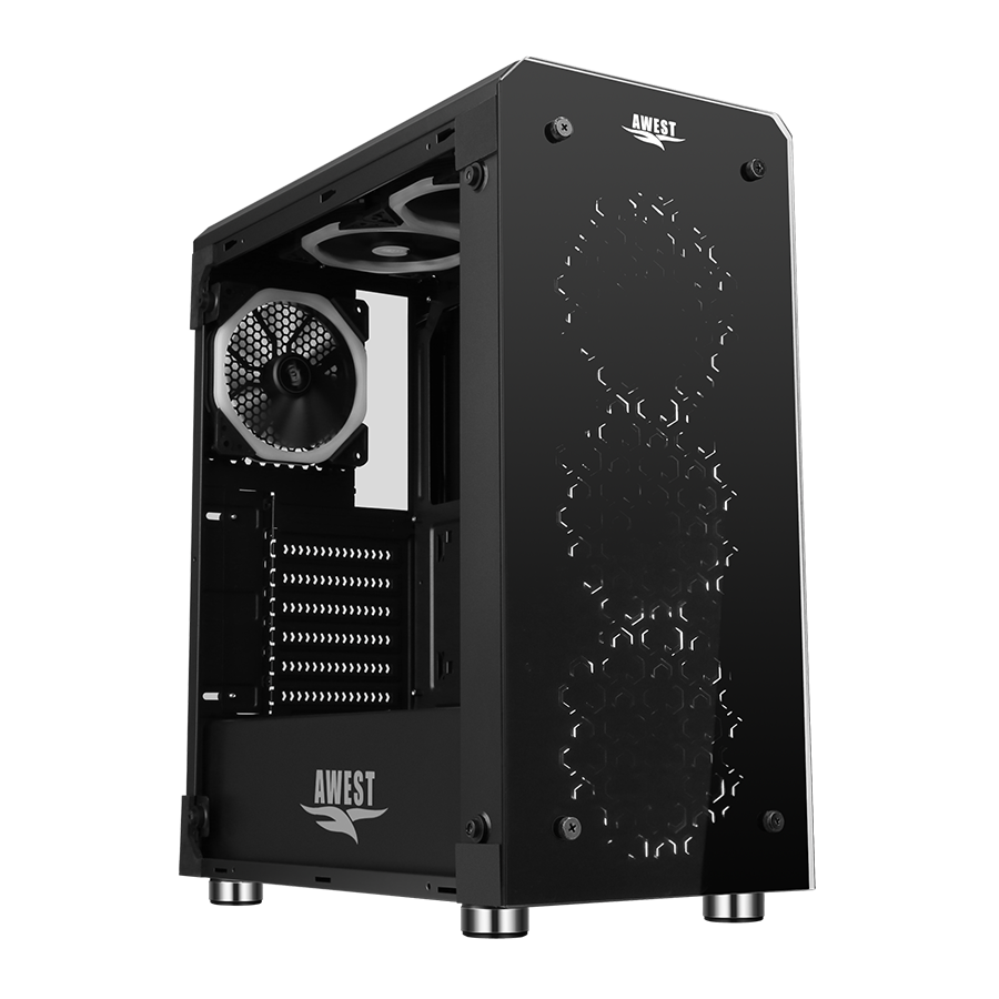 کیس گیمینگ اوست GT-AV07-BG — نمای نزدیک 4