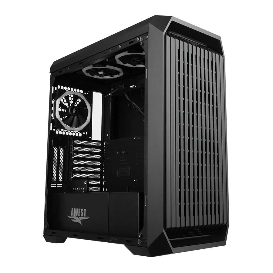 کیس گیمینگ اوست GT-AV09-BG — نمای نزدیک 2