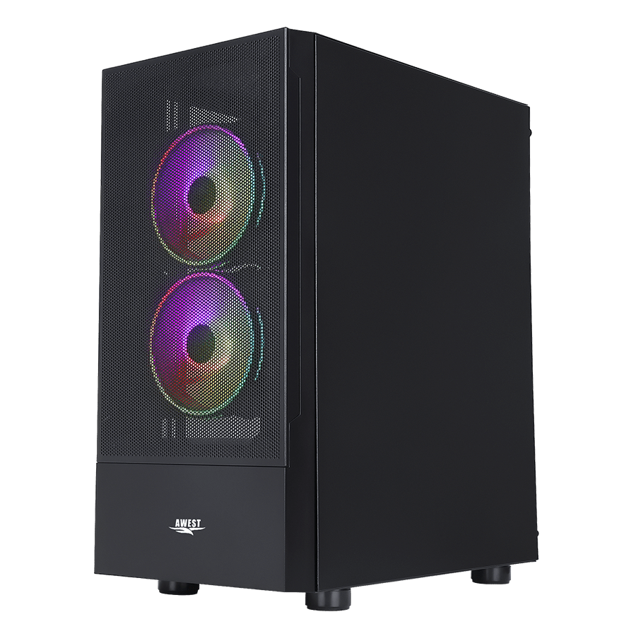 کیس گیمینگ اوست GT-AV201-MB Plus — نمای نزدیک 2