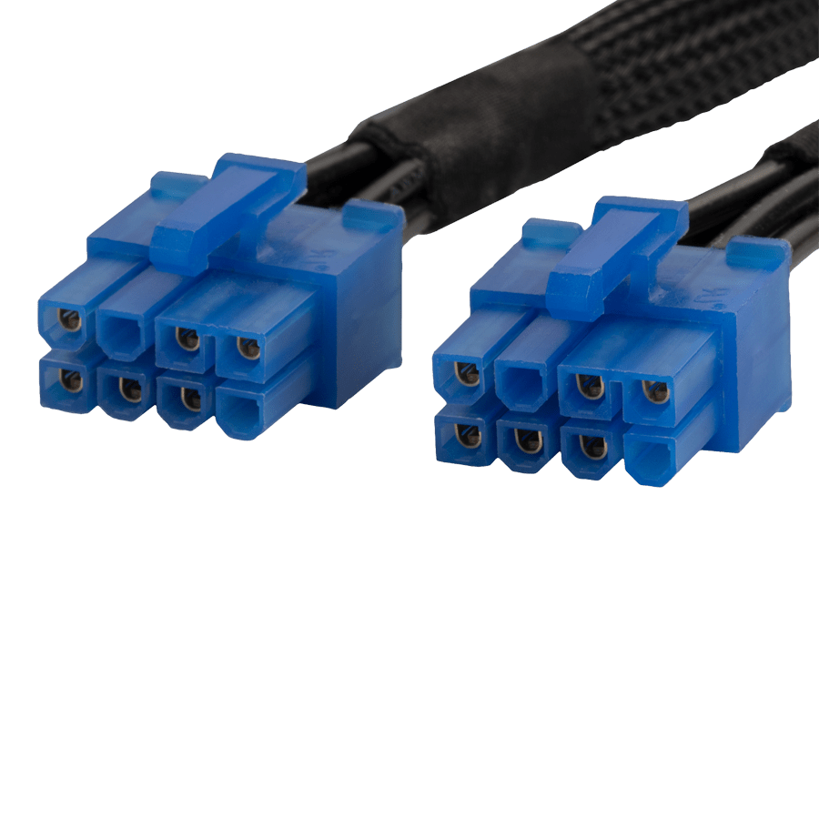 کابل مبدل تغذیه سیلوراستون PP12-PCIE — نمای نزدیک 2