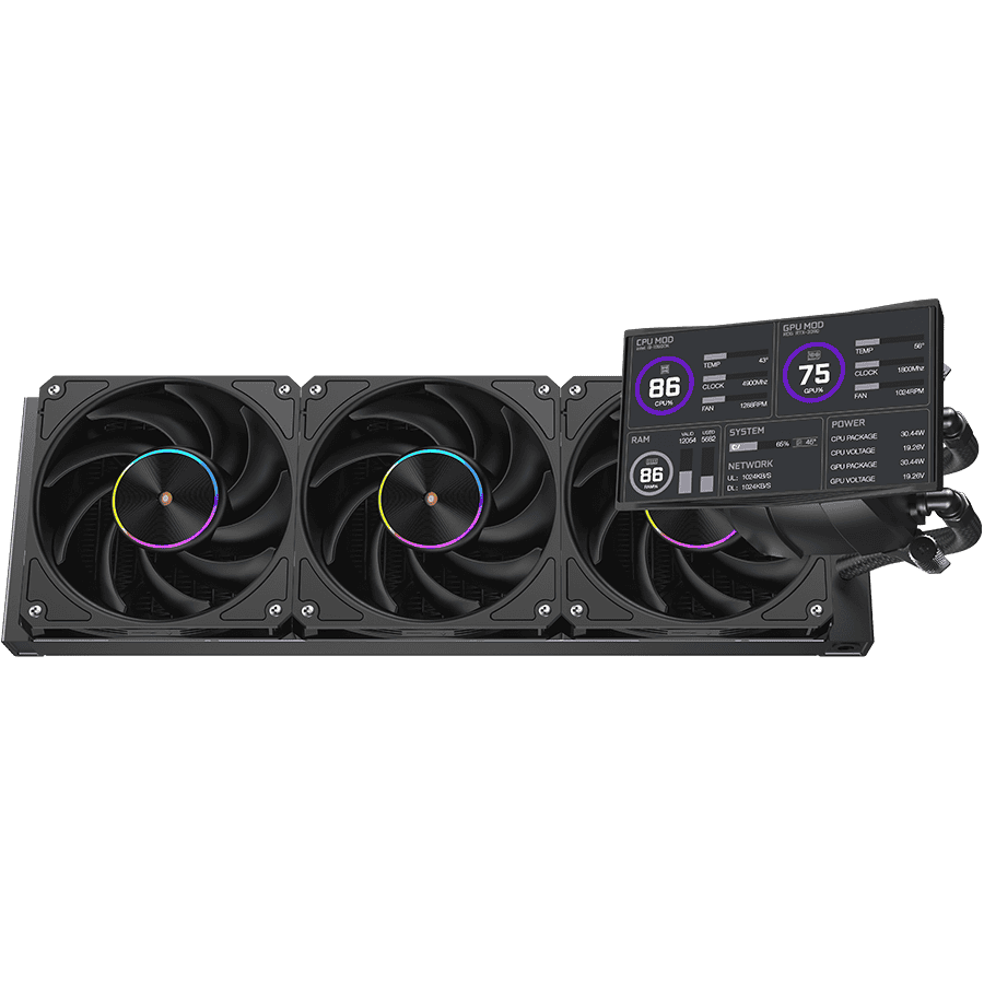 Awest Liquid Cooler GT-AV360L ICE VEIN — Close-up 1