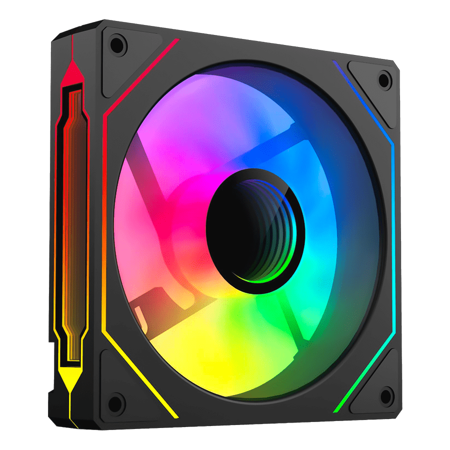 Awest Case Fan AVI-120B ARGB — Close-up 1