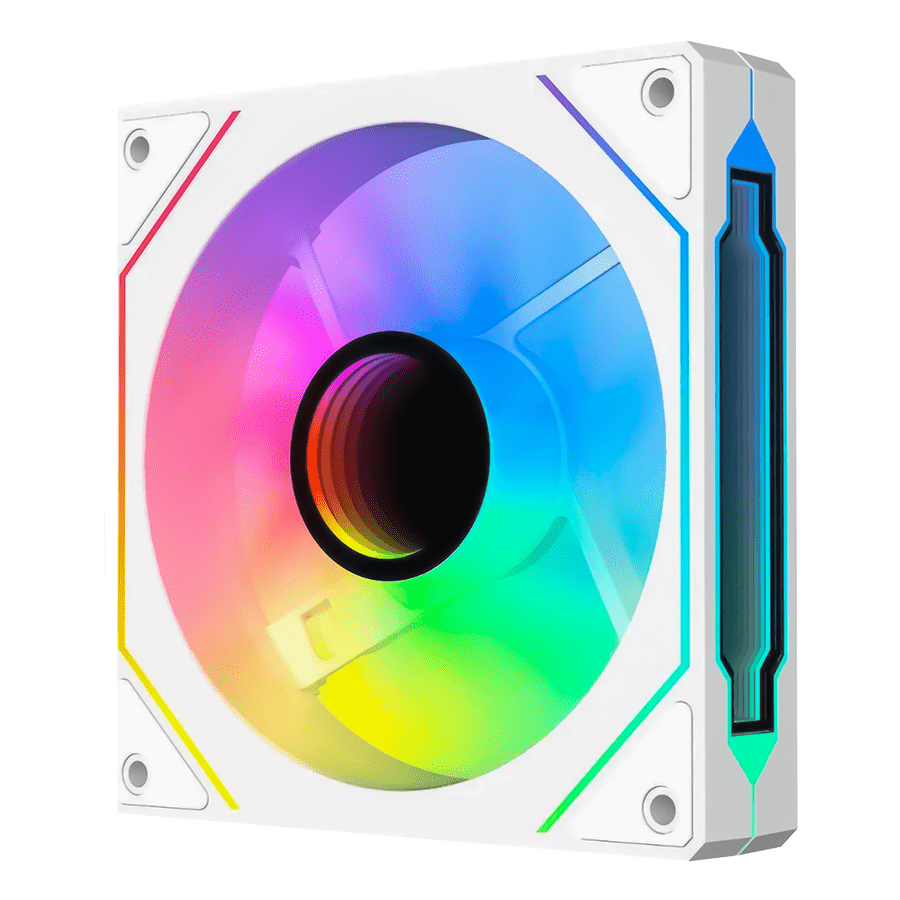 فن کیس اوست AVI-120RW ARGB — نمای نزدیک 2