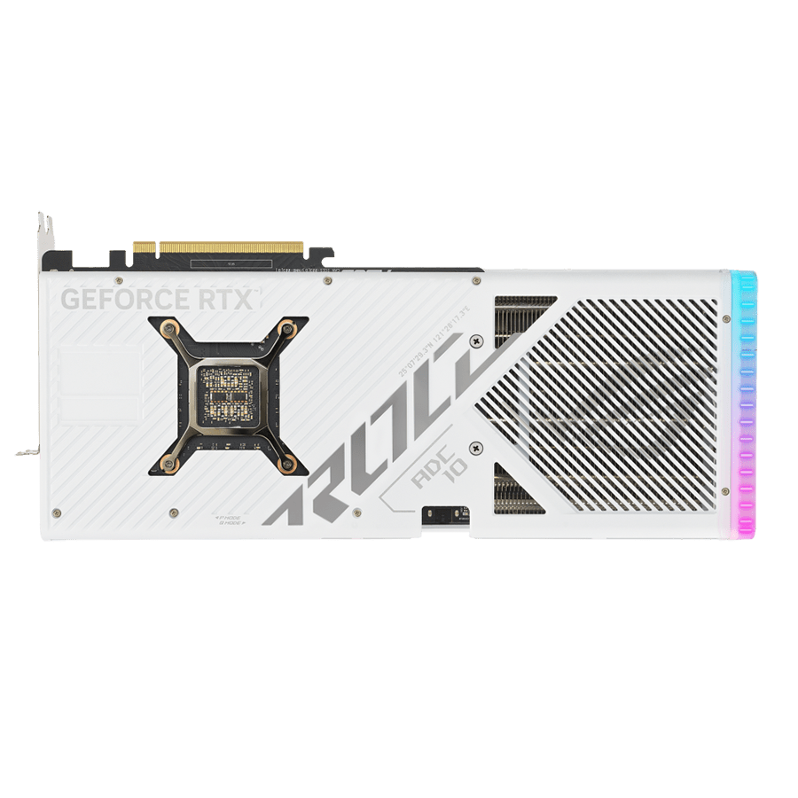 ASUS Graphics Card ROG-STRIX-RTX4080-O16G-WHITE-GAMING — Close-up 6