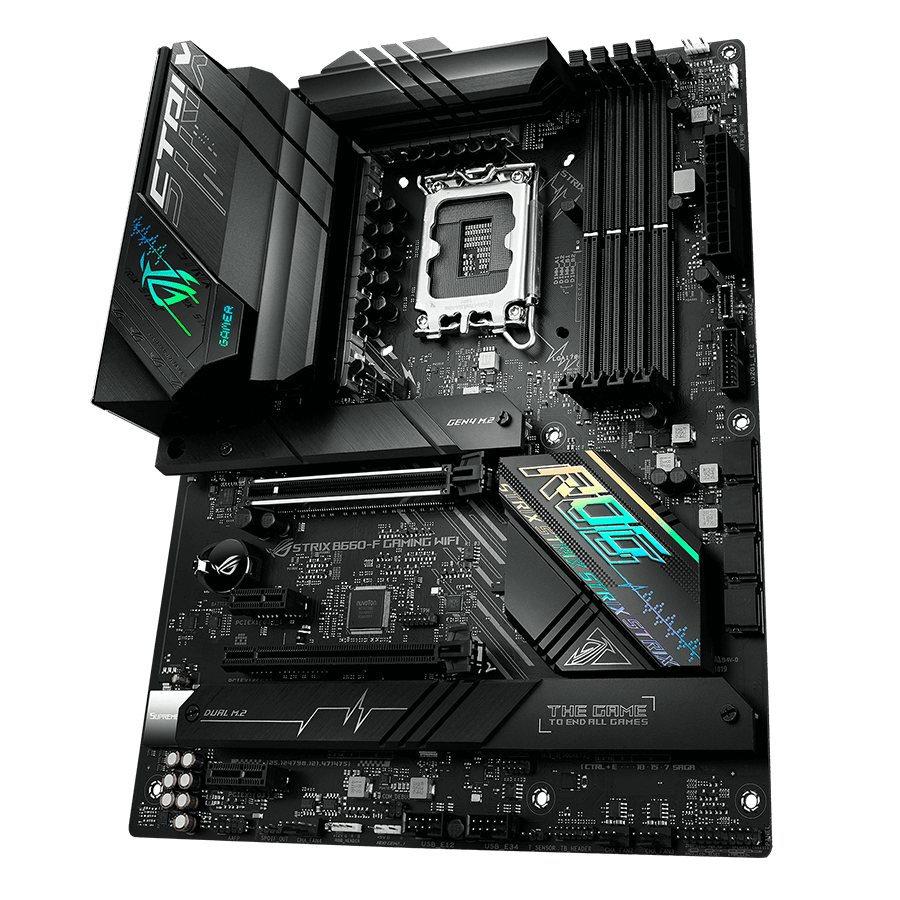 مادربرد ایسوس ROG STRIX B660-F GAMING WIFI — نمای نزدیک 1