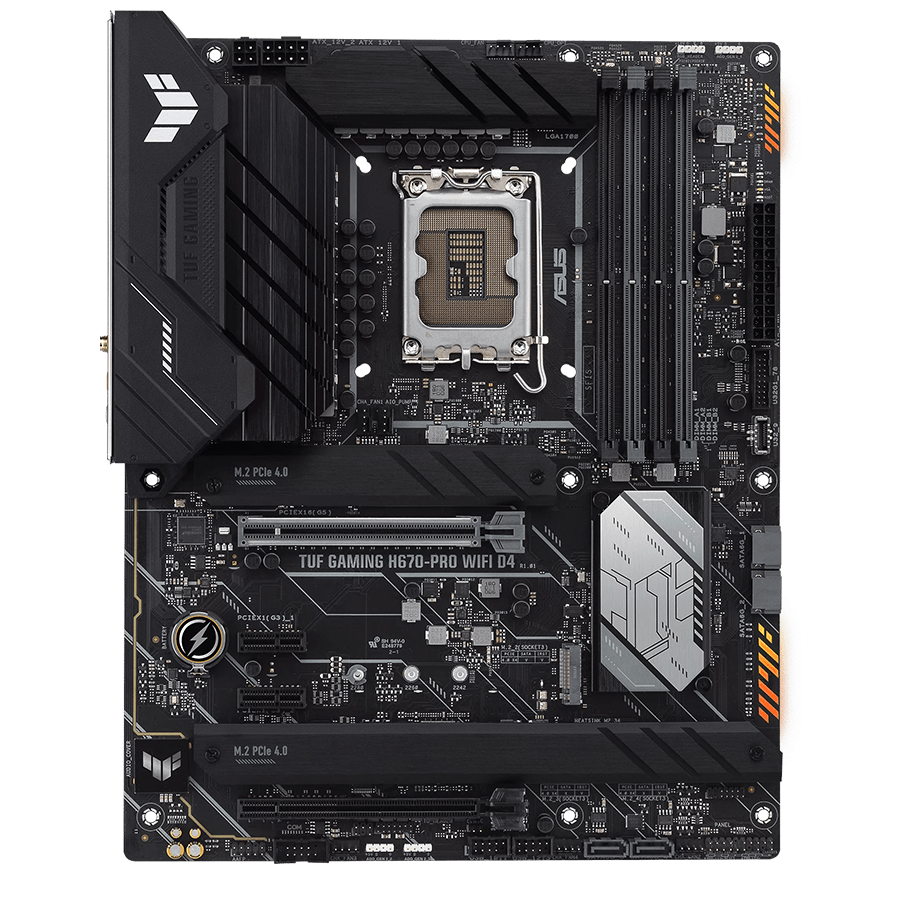 مادربرد ایسوس TUF GAMING H670-PRO WIFI D4