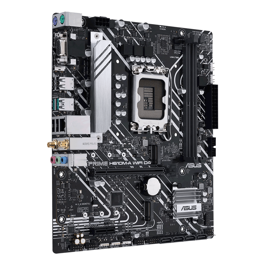 ASUS Motherboard PRIME H610M-A WIFI D4 — Close-up 1