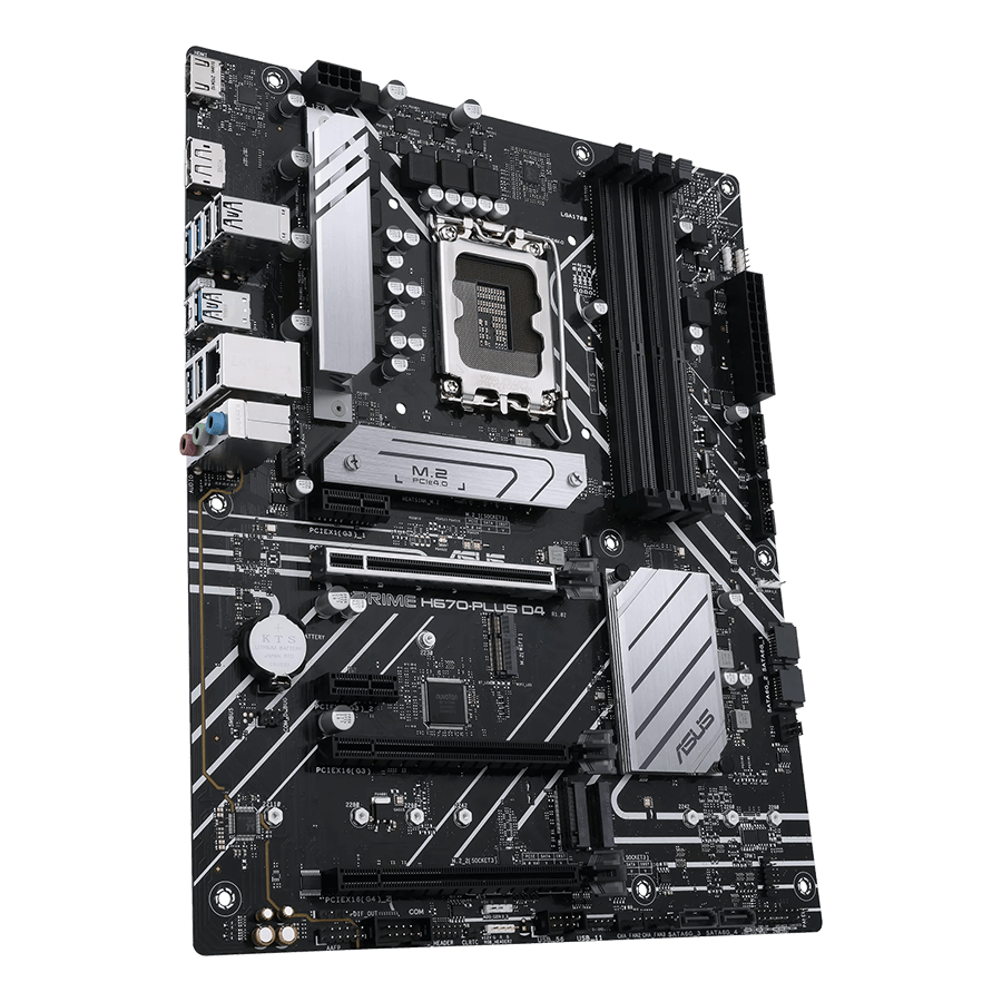 ASUS Motherboard PRIME H670-PLUS D4 — Close-up 2