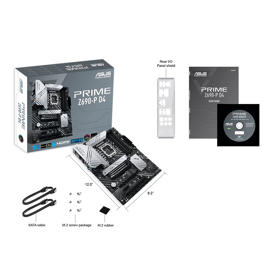 ASUS Motherboard PRIME Z690-P D4 — Close-up 6