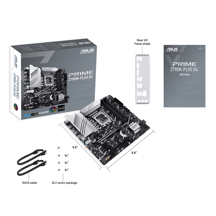 ASUS Motherboard PRIME Z790M-PLUS D4 — Close-up 7