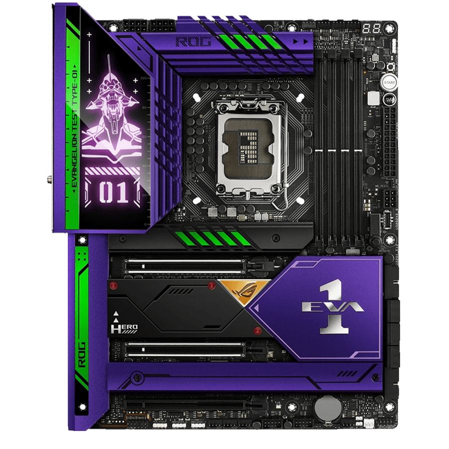 مادربرد ایسوس ROG MAXIMUS Z690 HERO EVA EDITION — نمای نزدیک 1