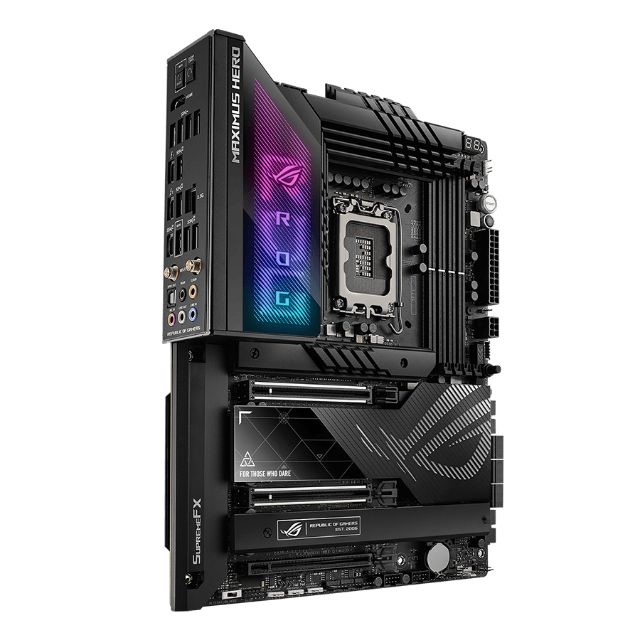 ASUS Motherboard ROG MAXIMUS Z790 HERO — Close-up 1