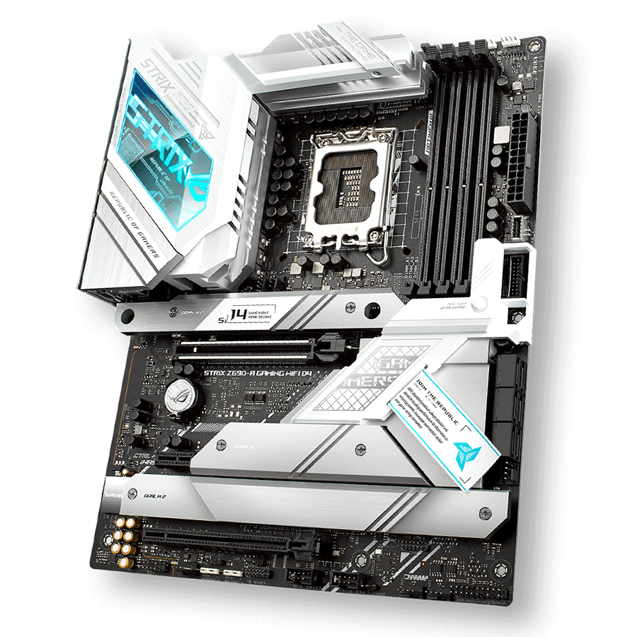 ASUS Motherboard ROG STRIX Z690-A GAMING WIFI D4 — Close-up 2