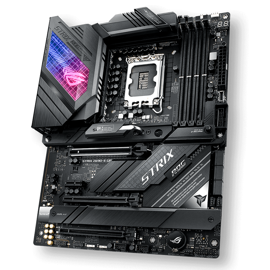 ASUS Motherboard ROG STRIX Z690-E GAMING WIFI — Close-up 2