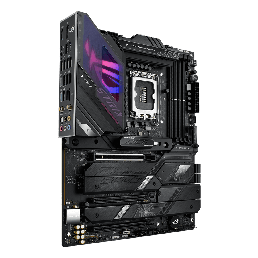 ASUS Motherboard ROG STRIX Z790-E GAMING WIFI — Close-up 1