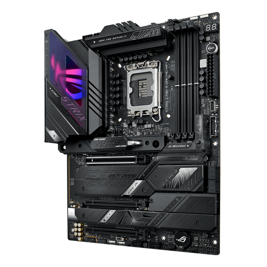 ASUS Motherboard ROG STRIX Z790-E GAMING WIFI — Close-up 2