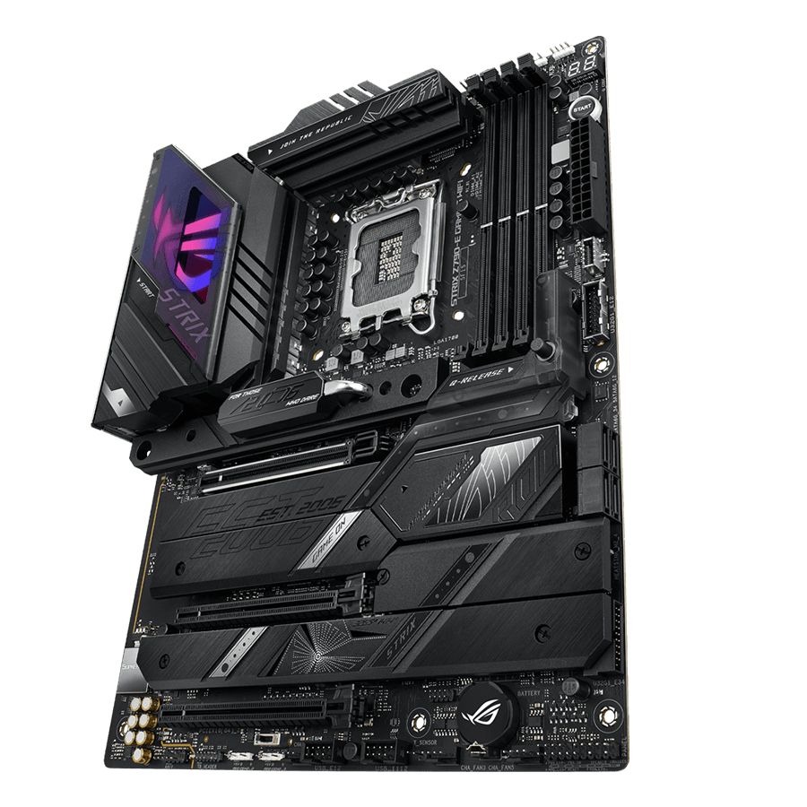 ASUS Motherboard ROG STRIX Z790-E GAMING WIFI — Close-up 3