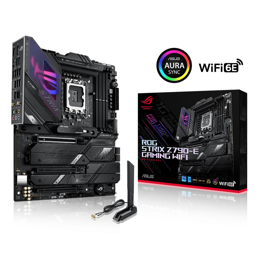 ASUS Motherboard ROG STRIX Z790-E GAMING WIFI — Close-up 6