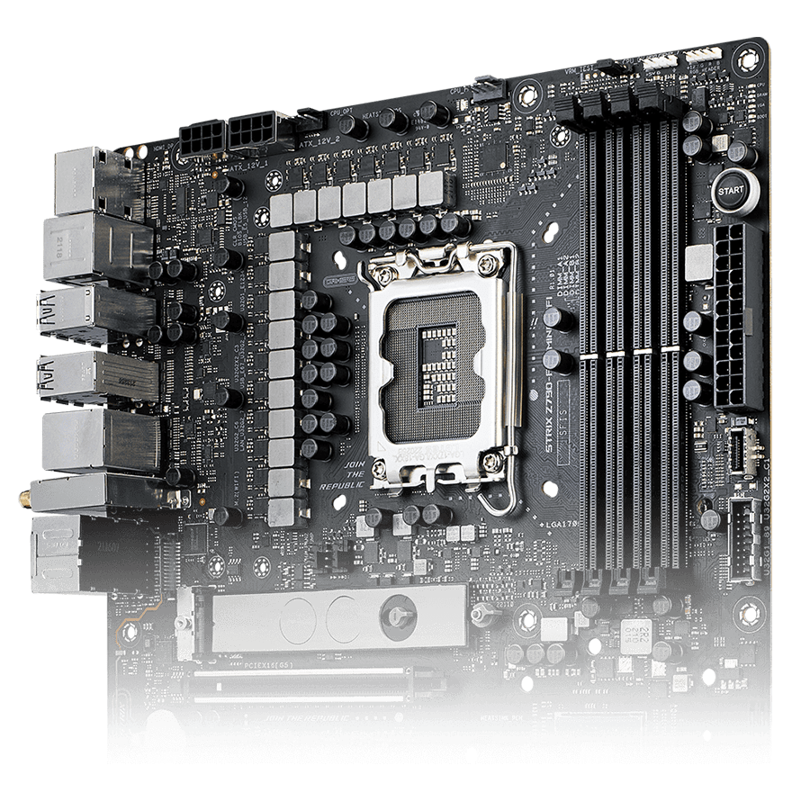 مادربرد ایسوس ROG STRIX Z790-F GAMING WIFI — نمای نزدیک 5