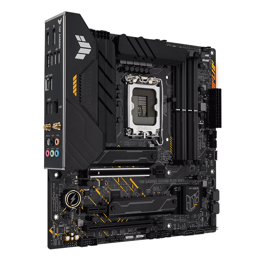 مادربرد ایسوس TUF GAMING B660M-PLUS WIFI — نمای نزدیک 1