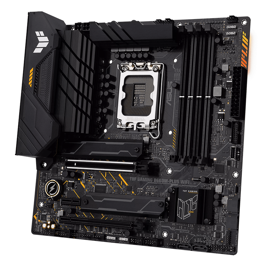مادربرد ایسوس TUF GAMING B660M-PLUS WIFI — نمای نزدیک 3