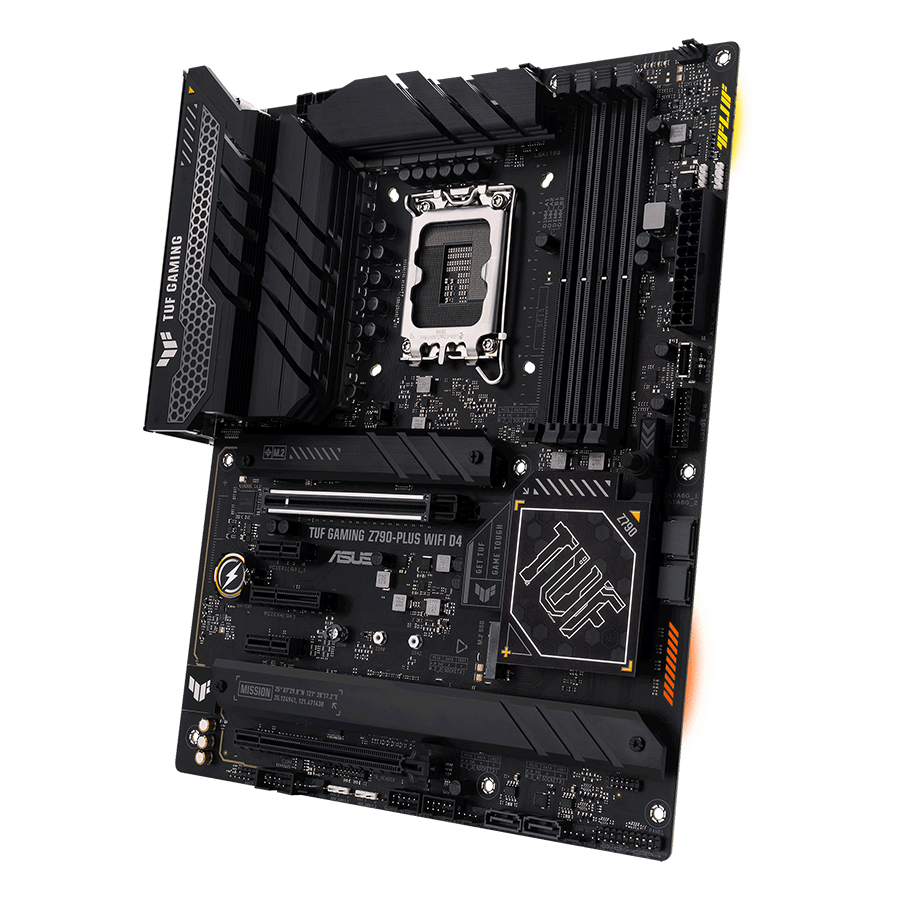 مادربرد ایسوس TUF GAMING Z790-PLUS WIFI D4 — نمای نزدیک 2