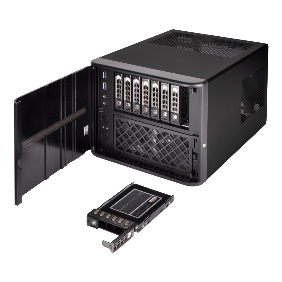 ذخیره ساز تحت شبکه سیلوراستون CS280B — نمای نزدیک 7