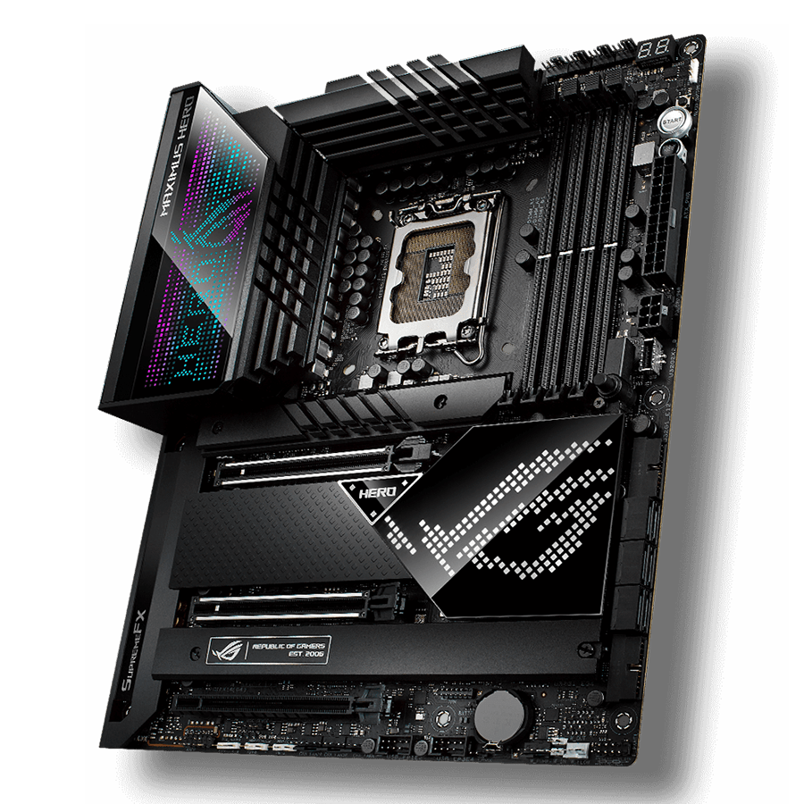 ASUS Motherboard ROG MAXIMUS Z690 HERO — Close-up 4