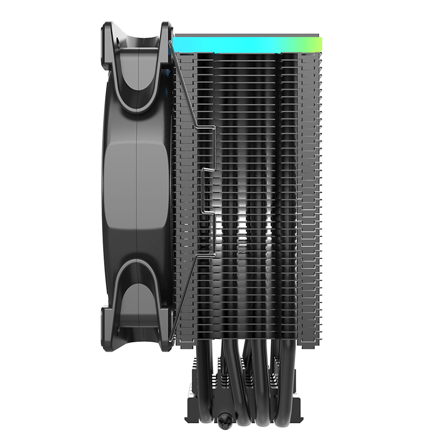 CPU Cooler PCCooler GI-D56A HALO FRGB — Close-up 2