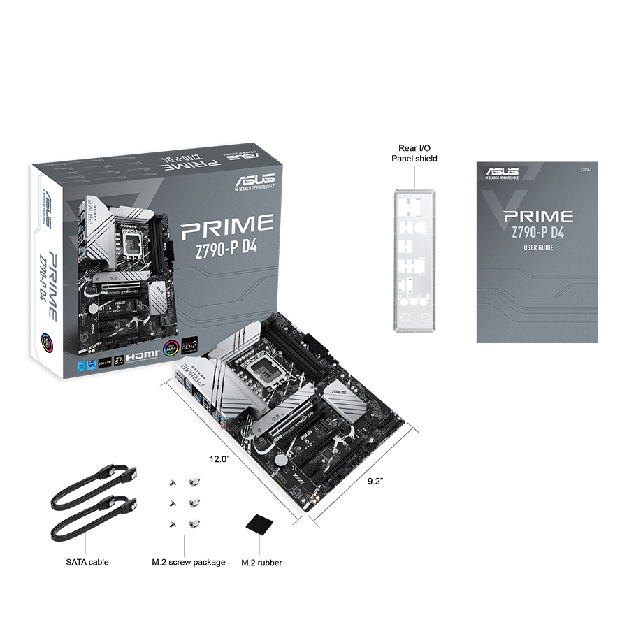 مادربرد ایسوس PRIME Z790-P D4 — نمای نزدیک 7
